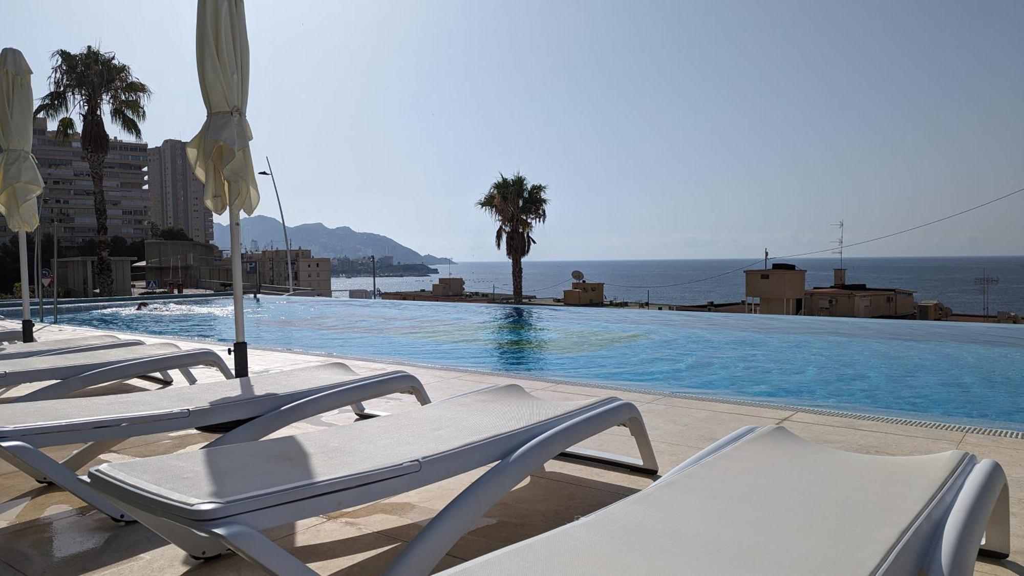 Sunset Cliffs Modern Apartment Benidorm Extérieur photo