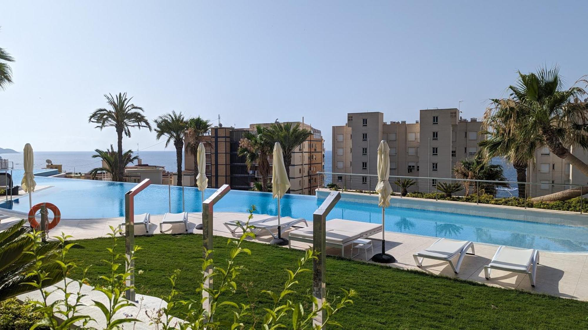 Sunset Cliffs Modern Apartment Benidorm Extérieur photo