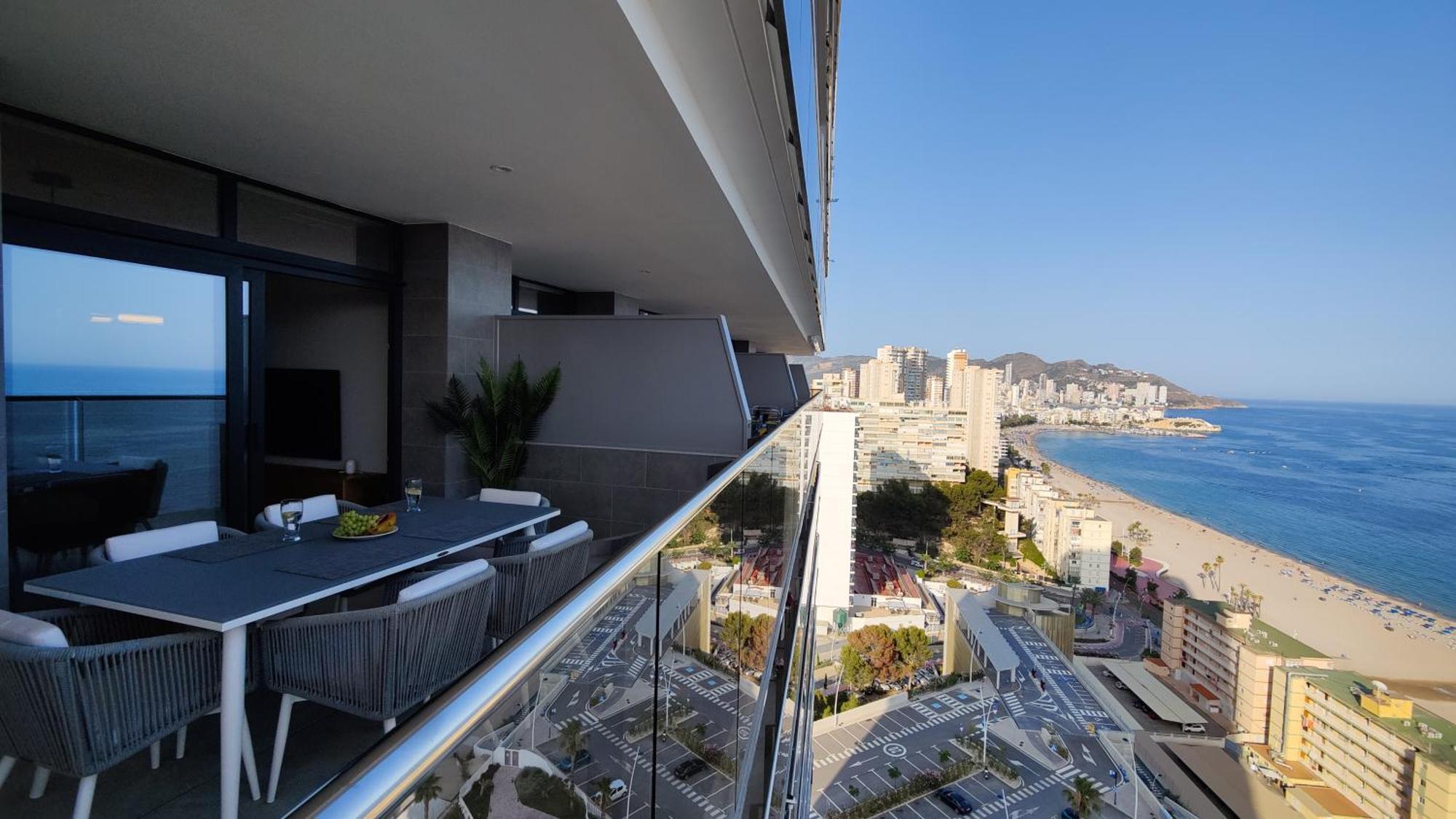 Sunset Cliffs Modern Apartment Benidorm Extérieur photo